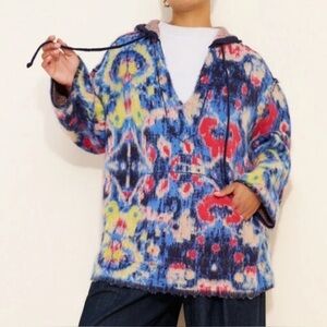 New Anthropologie hoodie  relaxed hooded sweater 2x 3x